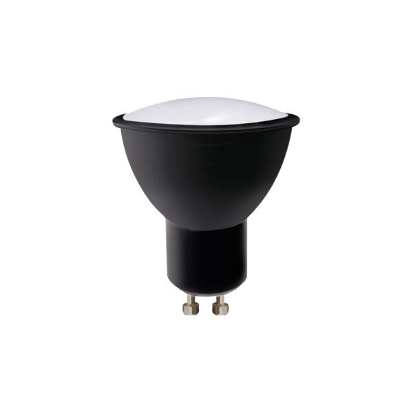 Lâmpada LED GU10 7w 6500k Preta